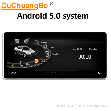 Ouchuangbo car audio gps for Audi Q7 2006-2015 android 5.1 support original info BT aux